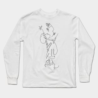 WayV NCT TEN lineart Long Sleeve T-Shirt